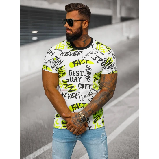 Vīriešu T-krekls ar apdruku Fast JS/8T1210/1