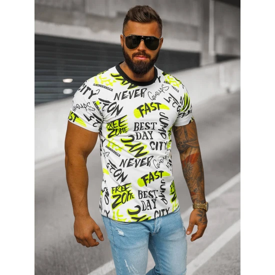 Vīriešu T-krekls ar apdruku Fast JS/8T1210/1