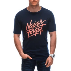 Vīriešu tumši zils krekls Forget