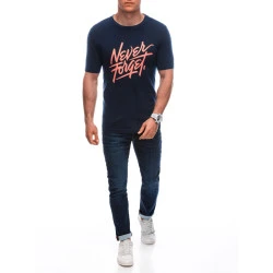 Vīriešu tumši zils krekls Forget