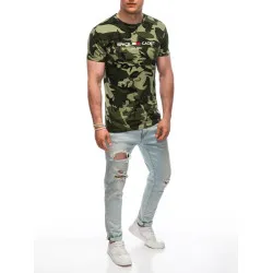 Vīriešu zaļš kamuflāžas krekls Cadet
