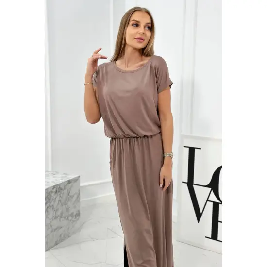 Brūna kleita Linda 24957