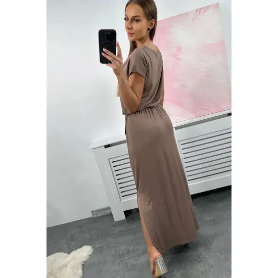 Brūna kleita Linda 24957