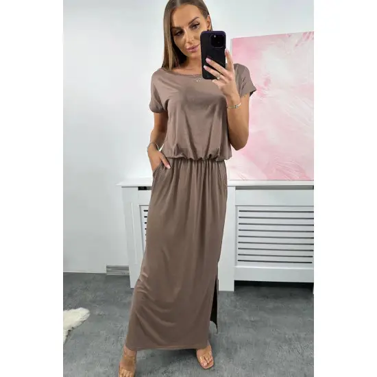Brūna kleita Linda 24957