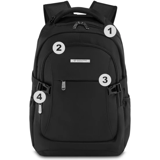 Mugursoma ar vietu klēpjdatoram Roma ZG865