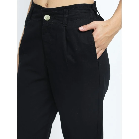 Sieviešu melni džinsi Itemo PK6565