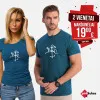 Turkīza T-kreklu komplekts Stylistics PK5556