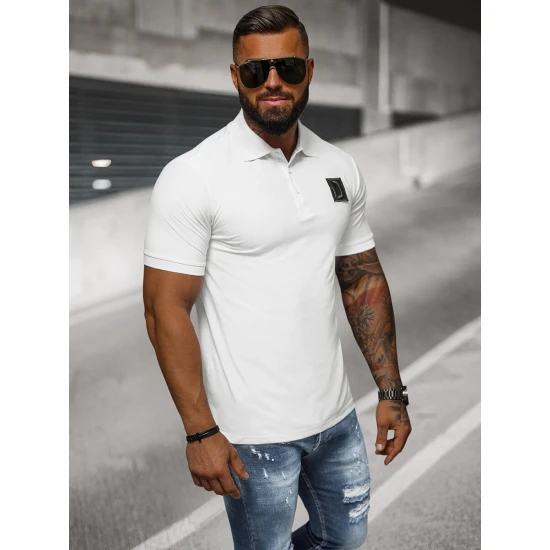 Vīriešu balts polo krekliņš Tirol NB/MT3105