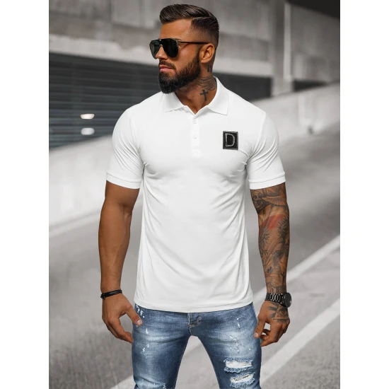 Vīriešu balts polo krekliņš Tirol NB/MT3105