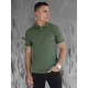 Men's khaki polo shirt Metrol PX0611