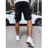 Vīriešu melni šorti Bisel SX2404