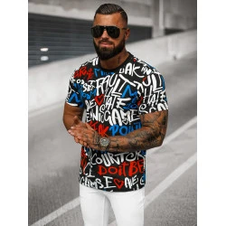 Vīriešu melns t-krekls ar apdruku Bett