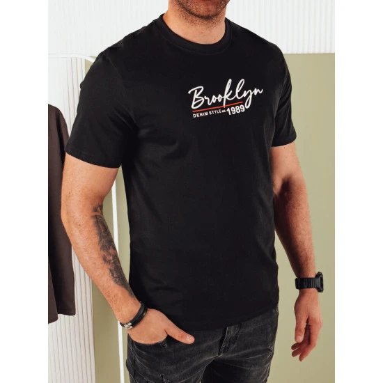 Vīriešu melns t-krekls CityStyle RX5403