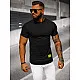 Czarny t-shirt męski Stylo NB/MT3046Z