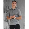 Vīriešu pelēks polo krekliņš Metrol PX0602