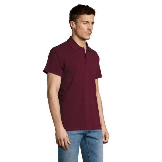 Vīriešu bordo polo krekliņš Summer PK11342