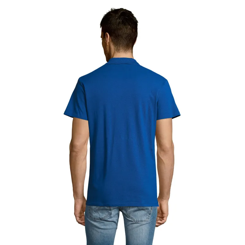 Vīriešu spilgti zils polo krekliņš Summer PK11342