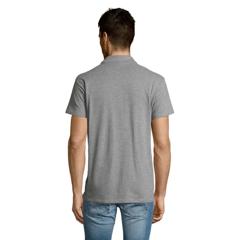Vīriešu tumši pelēks polo krekliņš Summer PK11342