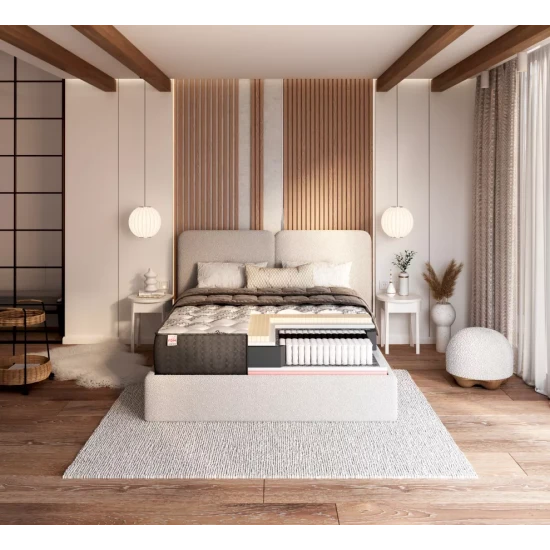Comfortmax 140x200 matracis ar vairākām kabatām COMFORTMAX140-200