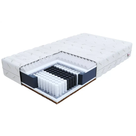 Daudzkabatu matracis ar bambusa virsmu MEMFIS 140X200 MEMFIS