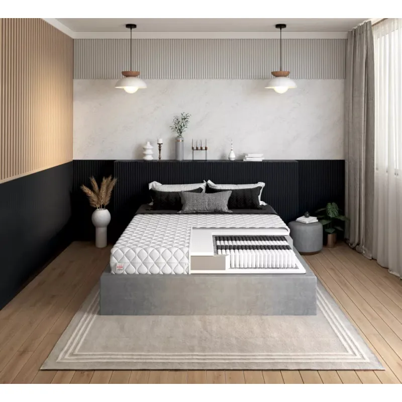 Matracis ar vairākām kabatām POTENZA 120X200 POTENZA