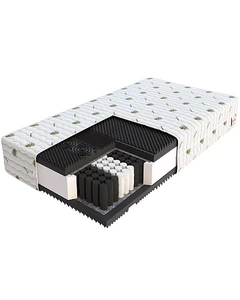 Pocket mattress NOIR 120X200