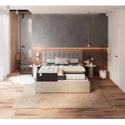 Komforta matracis ar vairākām kabatām 180x200