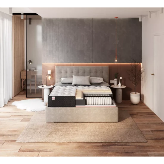 Komforta matracis ar vairākām kabatām 160x200 COMFORT160-200