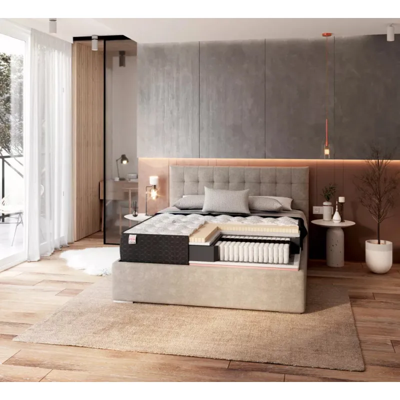 Komforta matracis ar vairākām kabatām 100x200 COMFORT100-200