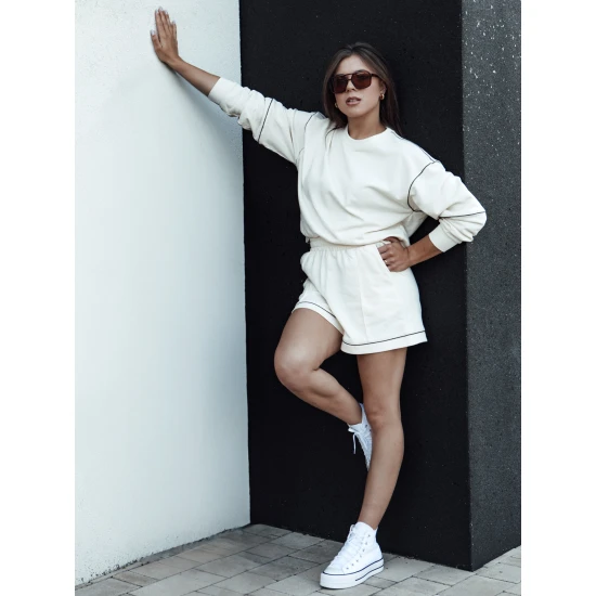 Sieviešu balts komplekts Megin AY1054