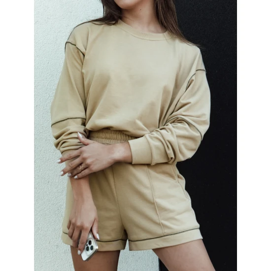 Sieviešu brūns komplekts Megin AY1055