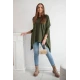 Sieviešu haki krāsas blūze Rosit 12787
