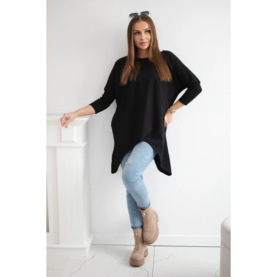 Sieviešu melna blūze Rosit 12207