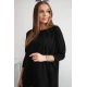 Sieviešu melna blūze Rosit 12207