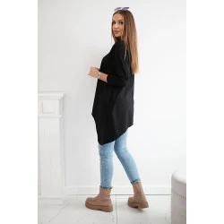 Sieviešu melna blūze Rosit