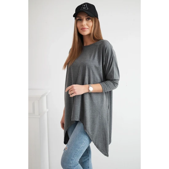 Sieviešu tumši pelēka blūze Rosit 12786