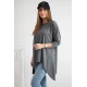 Sieviešu tumši pelēka blūze Rosit 12786