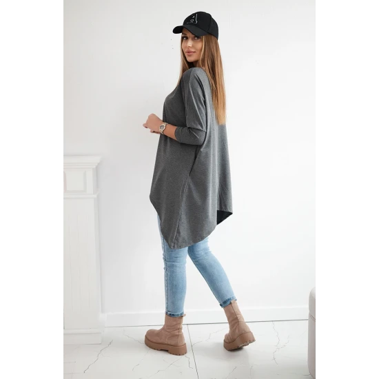 Sieviešu tumši pelēka blūze Rosit 12786