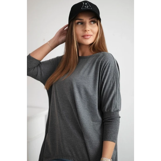 Sieviešu tumši pelēka blūze Rosit 12786