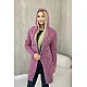 Naiste tumeroosa kardigan Elin 29998