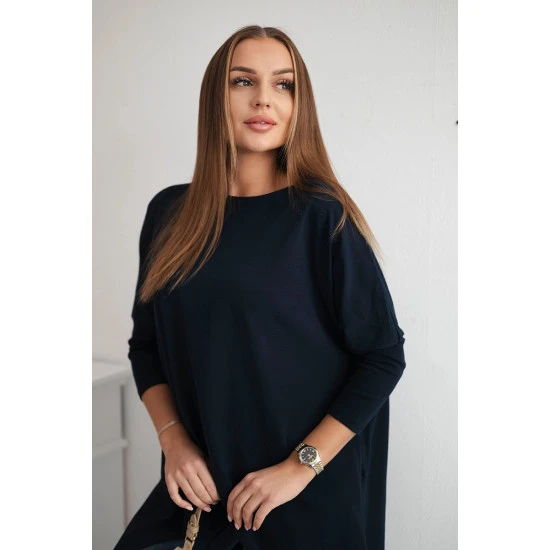 Sieviešu tumši zila blūze Rosit 12782