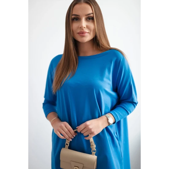 Sieviešu zilā blūze Rosit 12788