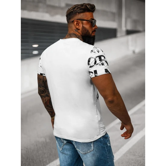 Vīriešu balts krekls Spēlēt O/8T1280/1