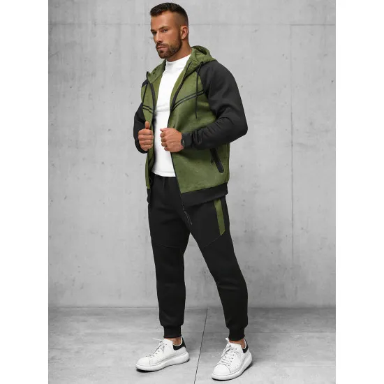 Vīriešu melns - haki komplekts Ben JS/27C6504/29 Premium