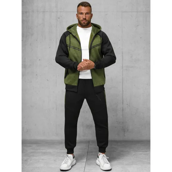 Vīriešu melns - haki komplekts Ben JS/27C6504/29 Premium