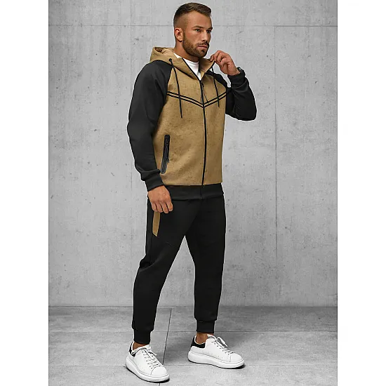 Vīriešu melns un brūns komplekts Ben JS/27C6504/91 Premium