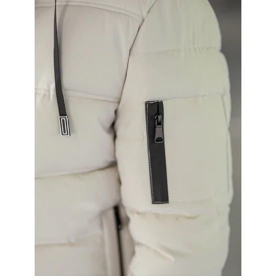 Brūna vīriešu ziemas jaka Rock JS/31M5003/280