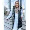 Ilga melna veste ar kapuci Far TY3748