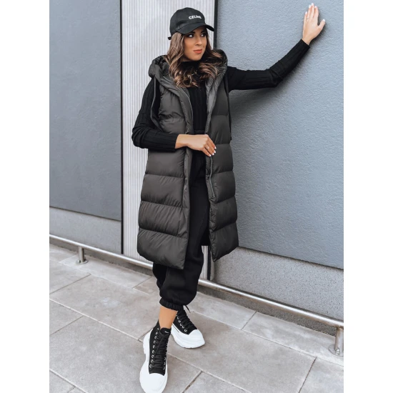 Ilga melna veste Neki TY4045