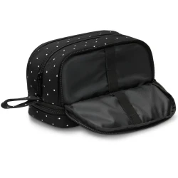 Melns penālis ar baltiem punktiņiem